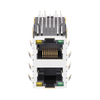 LPJ17634AENL 10/100 Base-T 2x1 RJ45 Magjack Green/Yellow LED thumb image 2