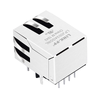 LPJ0034GDNL 10/100 Base-T RJ45 Magjack Tab Down Yellow/Green LED thumb image 2