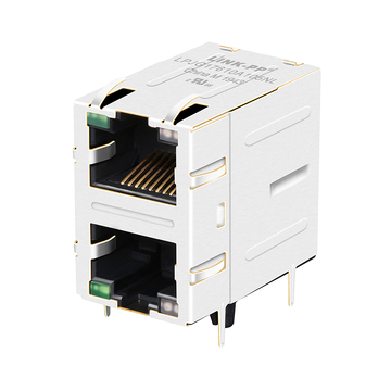 hanrun hr936130he compatible lpjg17610a105nl 1000 base-t rj45 2x1 magnetic jacks with transformer g g&o leds