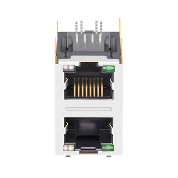 Hanrun HR936130HE Συμβατό LPJG17610A105NL 1000 Base-T RJ45 2x1 μαγνητικές υποδοχές με μετασχηματιστή G/G&O LED εικόνα 5