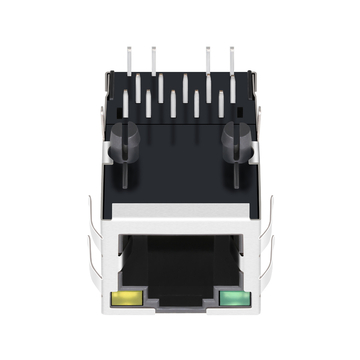 Συμβατός μετασχηματιστής LPJ6144AHNL 10/100 Base-T Single Port PoE rj45 Magjack με υποδοχή Tab Up Πράσινο/Κίτρινο LED εικόνα 4
