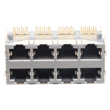 LPJE308DNL RJ45 2x4 Jacks Without Transformer Without LEDs