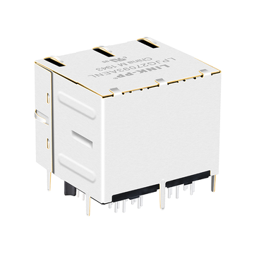 TE 6368511-3 Compatible LPJG27093AENL 1000 Base-T RJ45 2x2 ports, prises magnétiques, LED vertes/jaunes, image 2