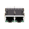 Tyco 1-6610005-1 Kompatibel LINK-PP LPJG28831AZNL 100/1000 Base-T 1x2 Port Gigabit RJ45 Magjack Tab Up Green/Green LED thumb image 3