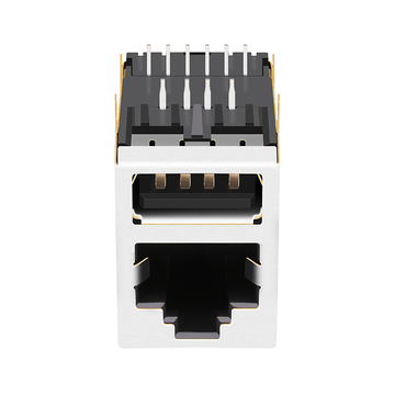 Tyco 1775855-1 Compatible LPJE305DNL RJ45 USB Combo Connector Without Integrated Magnetics Tab Up Without Led image 5