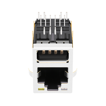 LPJU3903AONL 1000 Base-T RJ45 Single USB Combo magjack connector Orange&Green/Yellow Leds image 4