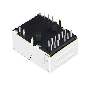 LPJK7003B97NL 100/1000 Base-T Low Profile RJ45 Magjack Connector Tab Up Yellow&Green/Green Led image 5
