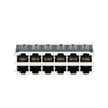Tyco 1840921-1 Compatible LPJG67548CNL 100/1000 Base-T RJ45 2x6 Port magnetic jacks Without Led thumb image 3