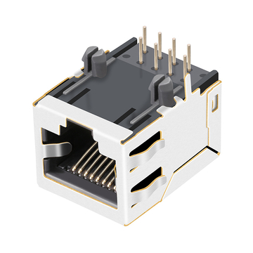 LPJEF111XCNL RJ45 1x1 jack Without Integrated Magnetics Tab Down Without Led image 4