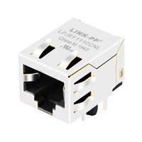 LPJEF1110CNL RJ45 Connector Without Integrated Magnetics 1x1 Port Tab Down Without Led