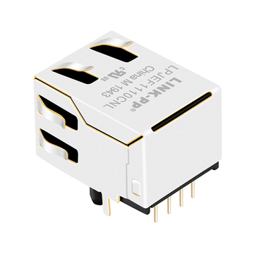 Tyco 54062961-1 Compatibel LINK-PP LPJEF1110CNL RJ45-connector zonder geïntegreerde magneten 1x1 poort lipje omlaag zonder LED afbeelding 2