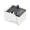 Compatible con Tyco 54062961-1. LINK-PP LPJEF1110CNL Conector RJ45 sin puerto magnético integrado 1x1 Lengüeta hacia abajo sin LED imagen en miniatura 5