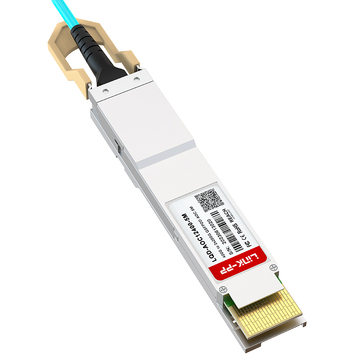 Compatibile generico LINK-PP Cavo ottico attivo LQD-AOC12400-5M da 400G QSFP-DD a 2x200G QSFP56, lunghezza 5 m (16 piedi), immagine 4