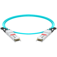 브로케이드 QSFP28-100G-AOC-3M 호환 LINK-PP LQ-AOC11100-3M 100G QSFP28 활성 광 케이블 3m(10피트)