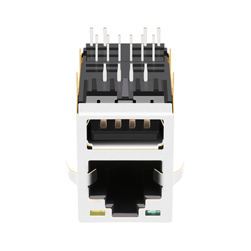 Совместимость с РУ3-218ПКББ3 LINK-PP LPJU3836AHNL rj45 magnetic jack with Single USB 1000 Base-T Tab Up Green/Yellow Leds image 5