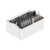 LPJM230125BENL 2.5G Base-T 1x2 Port PoE+ RJ45 Magjack Tab Down Green/Yellow LED thumb image 5