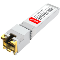 Brocade 10G-SFPP-T compatível LP-RJ45TG-3YC SFP+ 10GBASE-T cobre 30m RJ-45 módulo transceptor