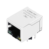 RB1-216BNN1A Compatible LINK-PP LPJG0804HENL 1000 Base-T Gigabit RJ45 magnetics connector 1x1 Port Green/Yellow LED Tab Down thumb image 1