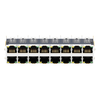 RM9-11UVRV1Q Compatible LPJG87531AHNL 1000 Base-T RJ45 2x8 Port PCB Connectors with Green/Yellow Leds thumb image 4