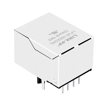 LPJE160XDNL Shielded RJ45 PCB Jack Side Entry without Magnetics transformer Tab Down Without Led image 5