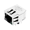 Belfuse SI-61031-F Compatível LPJG0856G118NL 1000 Base-T Gigabit RJ45 Magnetics Jack Tab Down Laranja e Verde/Verde LED imagem do polegar 1