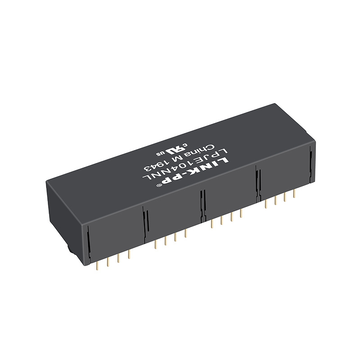 LPJE104NNL RJ45 1x4 unshielded Pcb jack Without Magnetics transformer Tab Down Without Led image 2