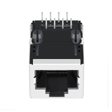 LPJ16612DNL 10/100 Base-T Single Port RJ45 ethernet jack with magnetics Tab Up Without Led image 4
