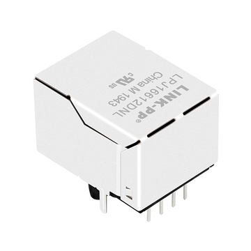 Совместимость с Wurth 7499010003A LINK-PP LPJ16612DNL 10/100 Base-T Однопортовый RJ45 Ethernet-разъем с магнитным креплением Tab Up Без светодиода Изображение 5
