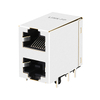 LINK-PP LPJE212-0DNL RJ11 2x1ポートジャック 6P4Cコネクタ マグネットなし LEDなし サムネイル画像2