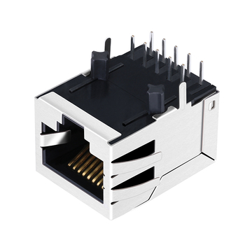 Wurth 7499211002A Compatible LPJ0188CNL 100 Base-T PoE RJ45 Magnetic Jack Single Port Tab Down Withou Led image 3
