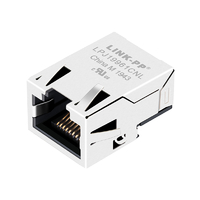 LPJ19961CNL 10/100Mbps SMT RJ45 POE 磁気ジャックタブアップ LED なし