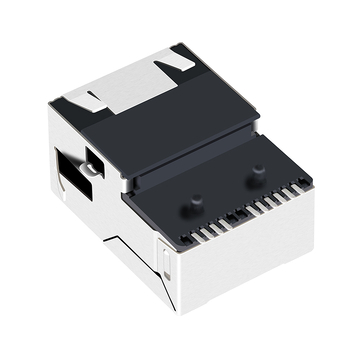 LPJ19961CNL 10/100Mbps SMT RJ45 POE Magnetics Jack Tab Up Without Led image 4