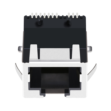LPJ19961CNL 10/100Mbps SMT RJ45 POE Magnetics Jack Tab Up Without Led image 5