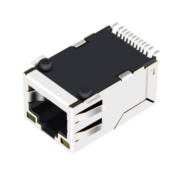 LPJ3007AANL 10/100 Base-T Magnetics RJ45 Jack Surface Mount Tab Up Yellow/Green Led image 4