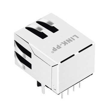 Halo HFJ11-LGHRPERL Compatible LPJ4311CNL 10/100 Base-T Single Port RJ45 8P8C Female Jack Tab Down Without Led image 5