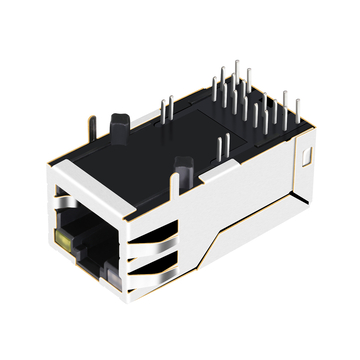 LPJK2072AONL 100/1000 Base-T Magnetics RJ45 POE Connector Tab Up Orange&Green/Yellow Led image 3