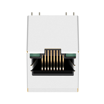 LPJD0713BFNL 100/1000 Base-T Vertical RJ45 ethernet connector with magnetics Green/Green LED image 2