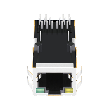 Halo HFJT1-10GHP-L21RL Совместимость с LPJM95282AGNL 10G Base-T RJ45 POE+ Ethernet Magjack Однопортовый разъем Tab Up Желтый/Зеленый светодиод изображение 4