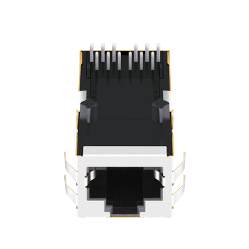 LPJMP95282CNL 10G Base-T RJ45 POE++ Magnetics Jack 1x1 Port Tab Up Without Led image 3