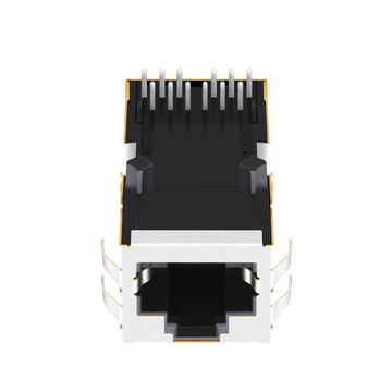 Halo HFJT1-10GH4PERL Compatible LPJMP96282CNL 10G Base-T RJ45 POE++ ethernet Magjack connector Tab Up Without Led image 3