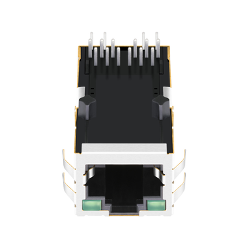 Halo HFJT1-10G06C3-L11RL Compatible LPJM9561AWNL 10G Base-T RJ45 Magnetics ethernet Connector Single Port Tab Up Green/Green Led image 2