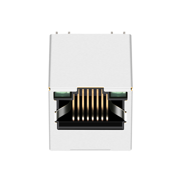 Belfuse SI-46006-F Совместимый с LPJD0012NFNL вертикальный RJ45 Ethernet-разъем RJ10 RJ100 для печатной платы, зеленый/зеленый светодиод, изображение 3