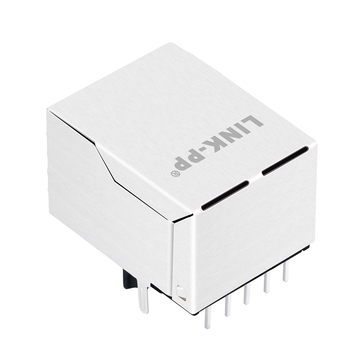 Совместимый с Pulse JKM-U0006NL LPJG0887DNL 1000 Base-T RJ45 1x1 порт Gigabit, магнитный разъем, фиксатор вниз, без светодиода, изображение 5