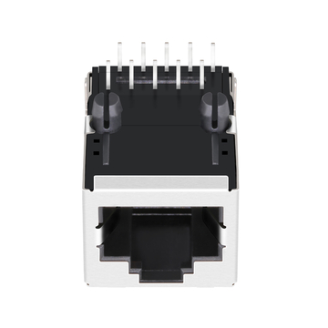 Совместимость с ARJM11D7-114-NN-CW2 LINK-PP LPJ16277DNL 10/100 Base-T Однопортовый RJ45 POE трансформаторный разъем, вкладка вверх, без светодиода, изображение 3
