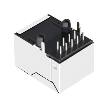Совместимость с ARJM11D7-114-NN-CW2 LINK-PP LPJ16277DNL 10/100 Base-T Однопортовый RJ45 POE трансформаторный разъем, вкладка вверх, без светодиода, изображение 5
