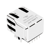 LPJ16258AENL 10/100 Base-T PoE RJ45 Magjack Tab Up LED Hijau/Kuning gambar jempol 2