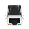 Belfuse 0875-1A1T-P2 Compatible LPJ161173AENL4V Transformador RJ45 100 Base-T Conector PCB hembra Conector Ethernet Puerto único Pestaña hacia arriba LED verde/amarillo Imagen en miniatura 5