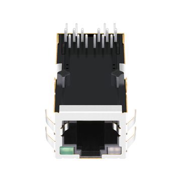 LPJK0071AYNL Гигабитные модули с интегрированным разъемом RJ45, 1000 Base-T, однопортовый, с врезкой, зеленый и оранжевый/зеленые светодиоды, изображение 2