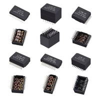 Pulse PA3855.001NLT Compatible LINK-PP LPA1024ANL Single Port 10 PIN Flaback Lan Transformer Modules