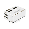 LPJG26926-8CNL 1000 Base-T 1x2 Port RJ45 Magjack Tab Down Without LED thumb image 5